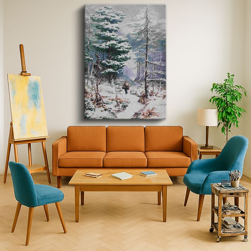 Ressam Kanvas Tablo 51